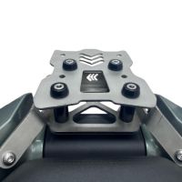 Arka raf GPR TECH ile uyumlu  Zontes 368 G 2025/2026 Zwart Portbagaj spate specific pentru Top Case ALPITECH 26 > 35 LT Portbagaj spate, din oțel inoxidabil, cu 4 puncte de ancorare