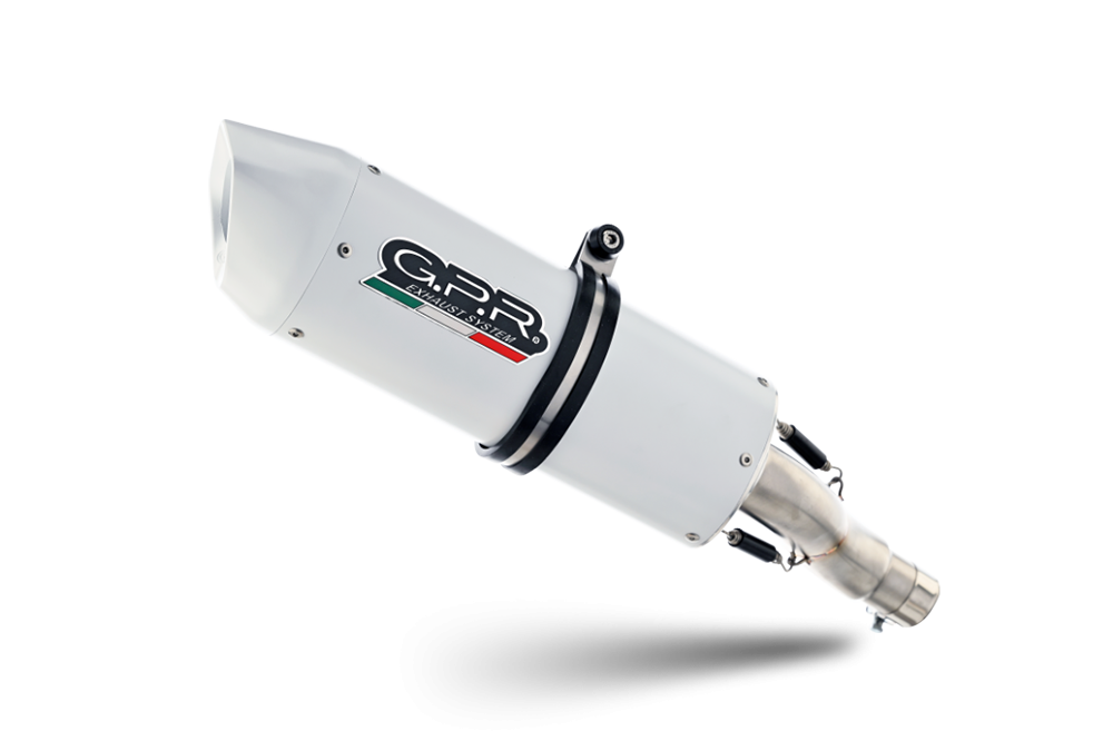 Exhaust compatible with Kawasaki Ninja 650 2017-2020, Albus Evo4, Homologated legal full system exhaust, including removable db killer and catalyst