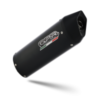 Exhaust compatible with Ktm Enduro 690 R 2007-2016, Furore Nero, Homologated legal full system exhaust, including removable db killer