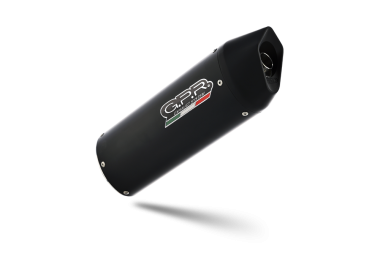 Exhaust compatible with Ktm Smc 690 R 2007-2016, Furore Nero, Homologated legal full system exhaust, including removable db killer