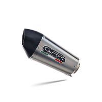 Exhaust compatible with Aprilia RS 457 2024-2025, Gpe Ann. titanium, Racing full system exhaust, including removable db killer