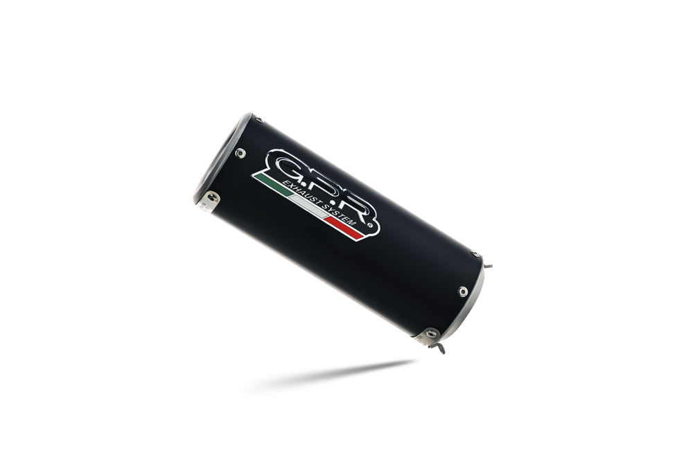 Esapament GPR compatibil cu Yamaha Mt-07  2021 Sistem complet de evacuare Racing, inclusiv db killer detașabil,M3 Black Titanium