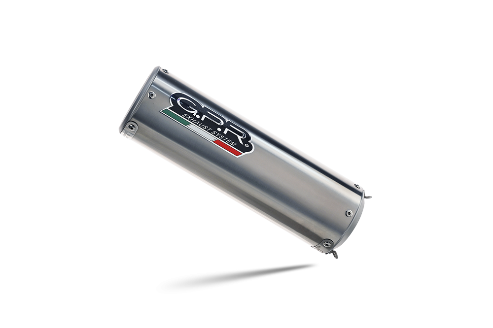 Esapament GPR compatibil cu Benelli Bn 125 2018 Sistem complet de evacuare legal omologat, inclusiv db killer și catalizator detașabil,M3 Inox 