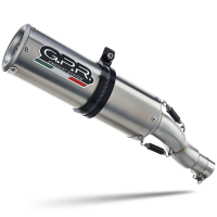 Exhaust compatible with Suzuki Sv 650 - S 1999-2002, M3 Inox , Homologated legal mid-full system exhaust including removable db killer