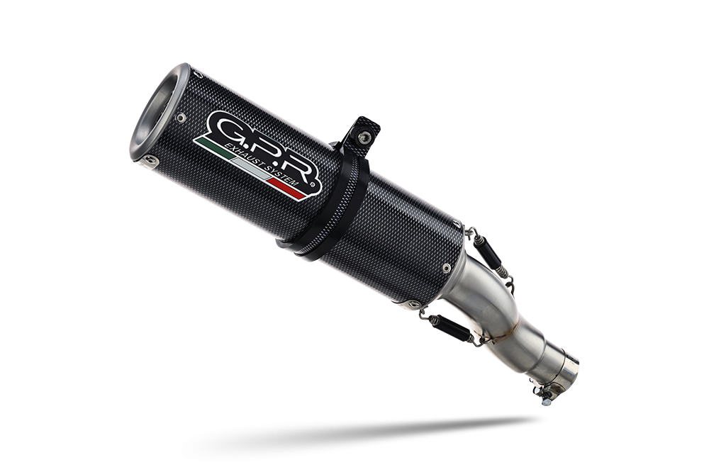 Exhaust compatible with Yamaha Tracer 9 GT 2021-2024, M3 Poppy , Racing full system exhaust, including removable db killer