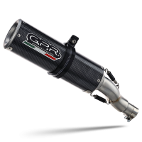 Exhaust compatible with Yamaha Tracer 9 GT 2021-2024, M3 Poppy , Racing full system exhaust, including removable db killer